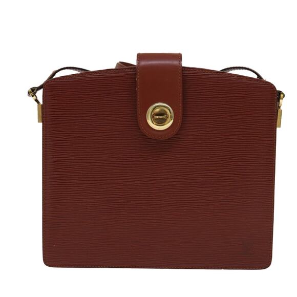 LOUIS VUITTON Epi Capuchin Shoulder Bag Brown M52343 - Picture 2 of 13